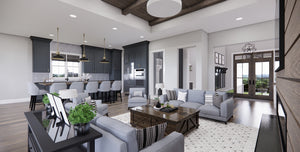 D7365-A Langford House Great Room and Eating Bar