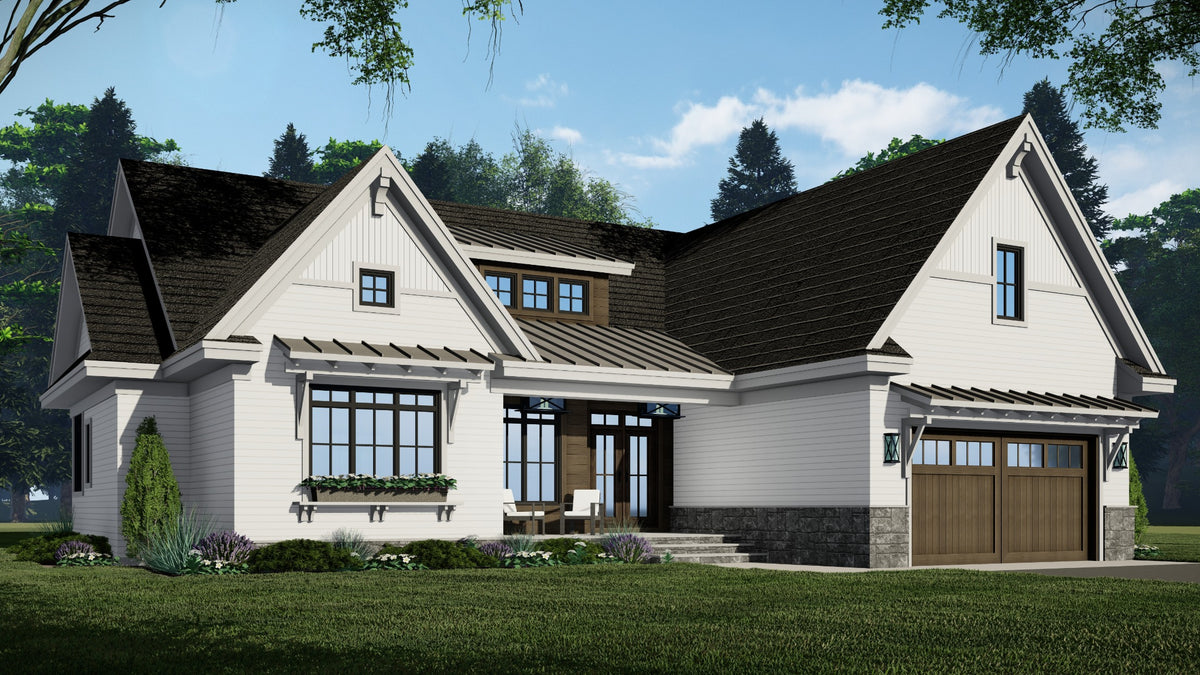 Langford House Plan - Front