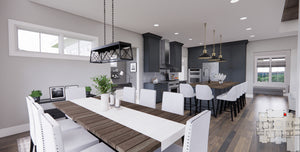 D7371-A Wood Haven House Dining and Eating Bar