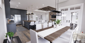 D7371-A Wood Haven House Dining