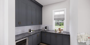 D7371-A Wood Haven House Prep Kitchen