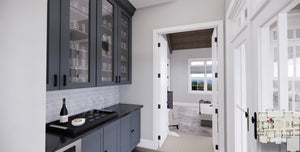 D7371-A Wood Haven House Beverage Bar