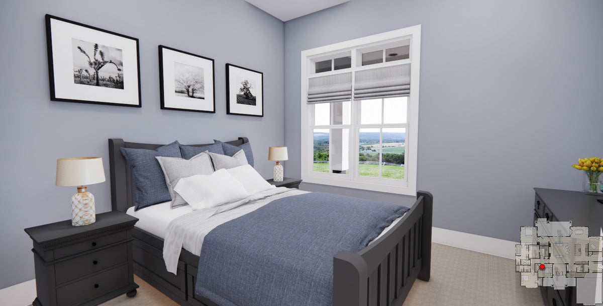 D7371-A Wood Haven House Bedroom 1