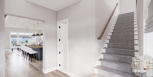 D7371-A Wood Haven House Stairs