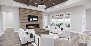 D7371-A Wood Haven House Great Room