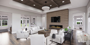 D7371-A Wood Haven House Great Room