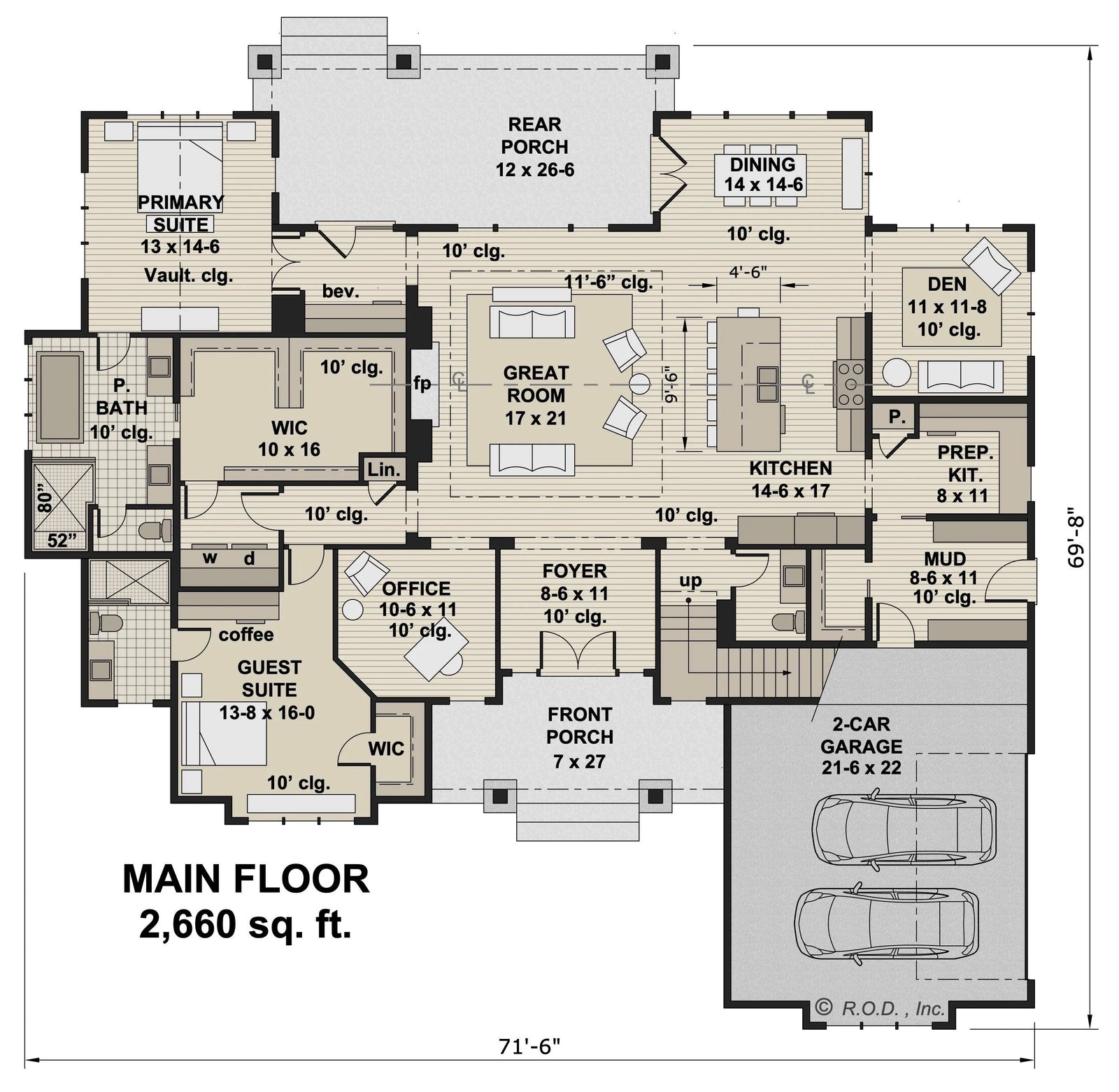 Meadow Ridge House Plan - Archival Designs House Plans