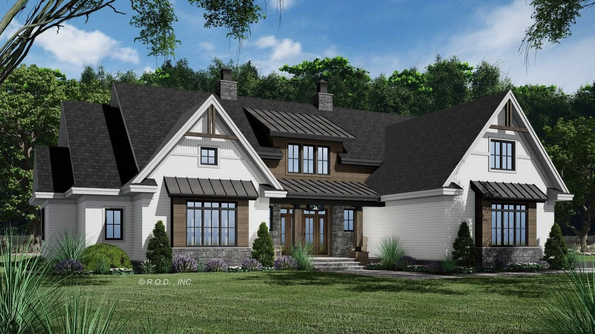 Meadow Ridge House Plan - Front View