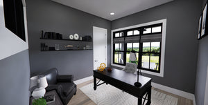 Elegant 4-Bedroom Luxury Home Plan with Bonus Room and Split Layout