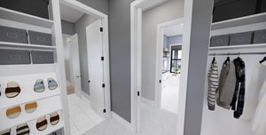 D7372-A Autumn Ridge House Walk in Closet