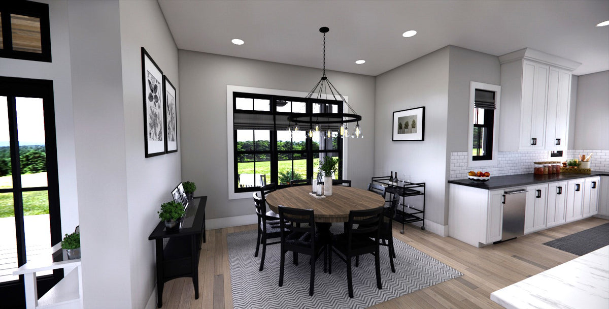 D7374-A Cedar Hollow House Dining