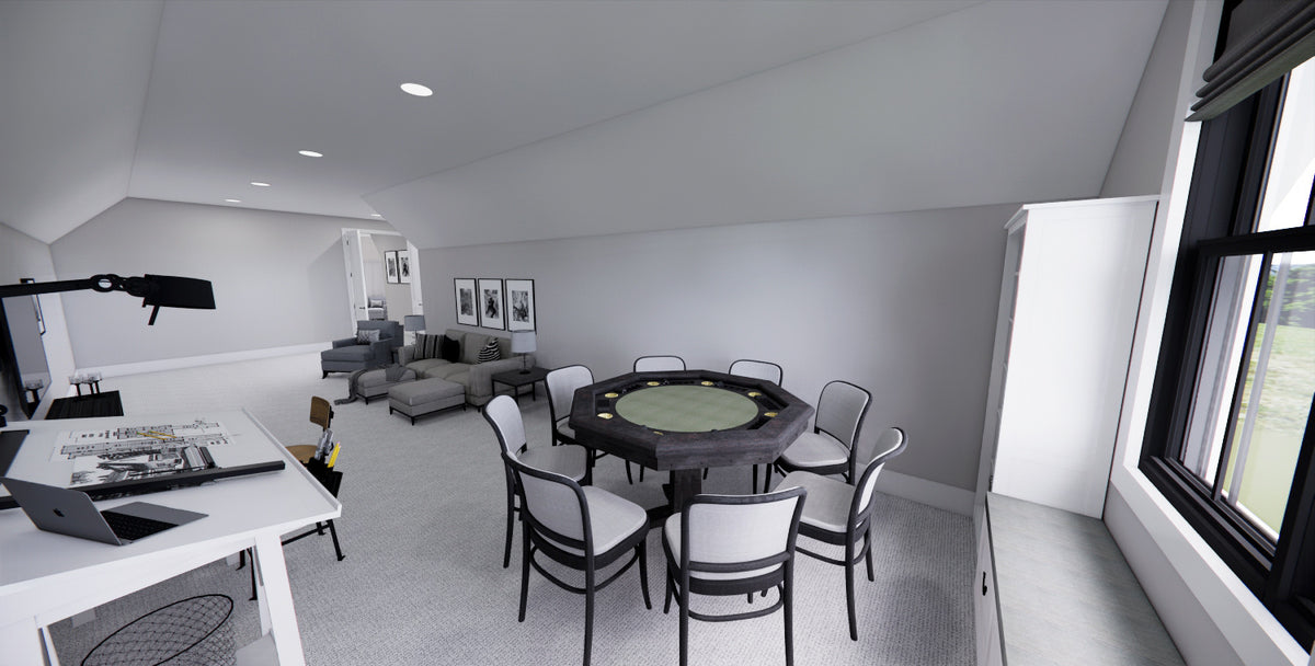 D7374-A Cedar Hollow House Loft