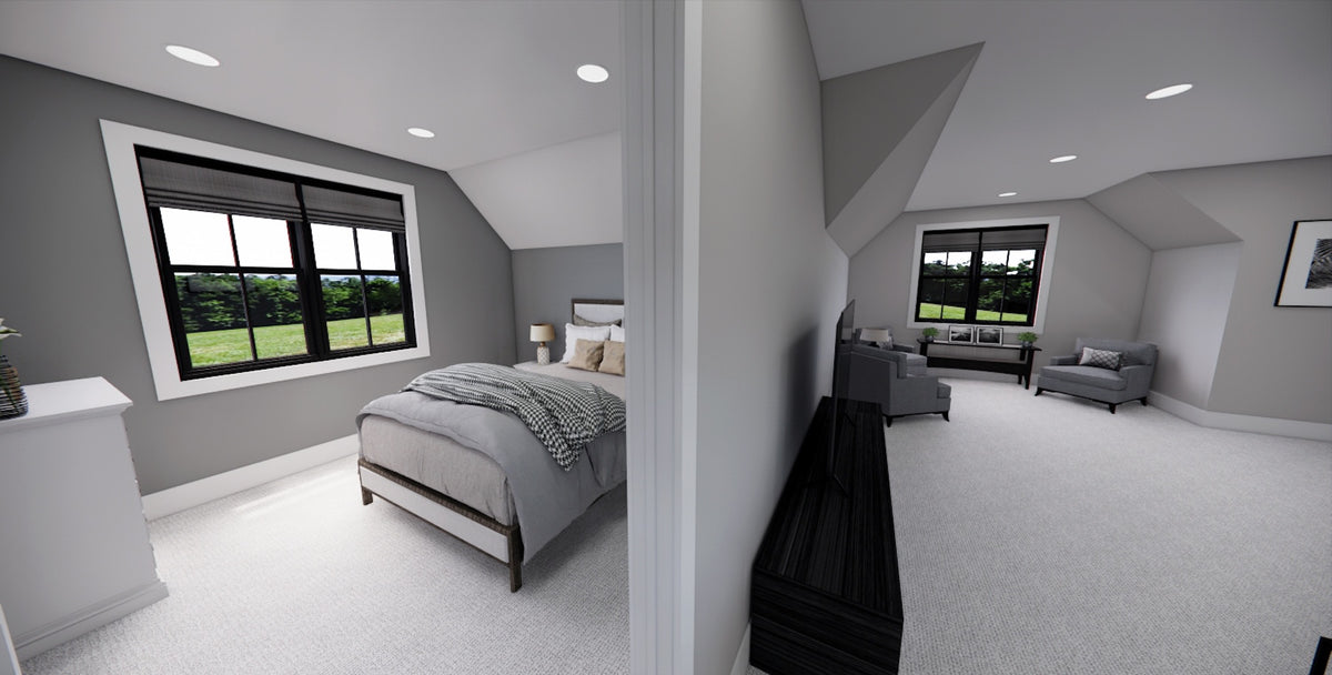 D7372-A Autumn Ridge House Bedroom 1