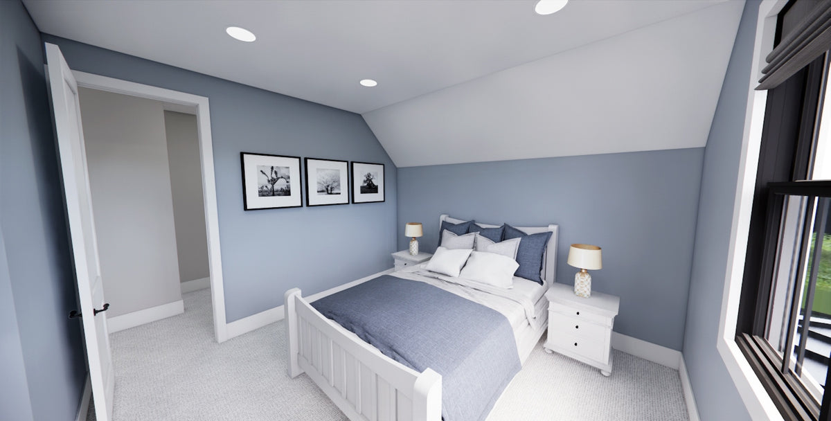 D7372-A Autumn Ridge House Bedroom 2