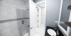 D7374-A Cedar Hollow House Bedrooom 3 Bath