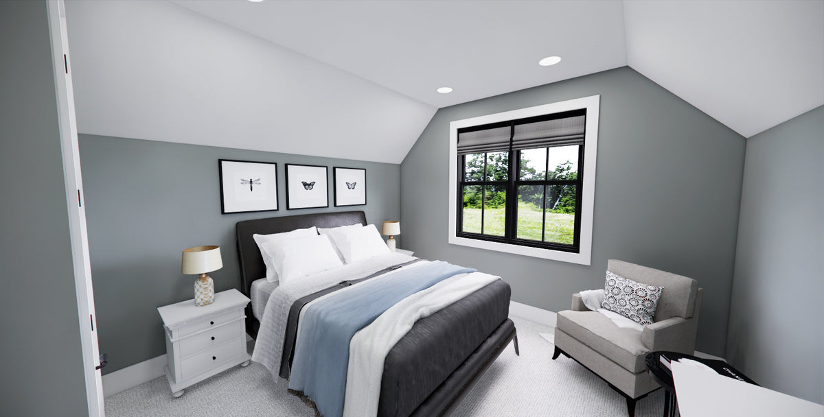 D7374-A Cedar Hollow House Bedroom 3