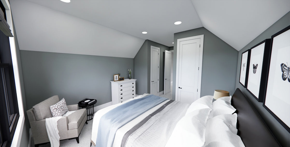 D7372-A Autumn Ridge House Optional Bedroom