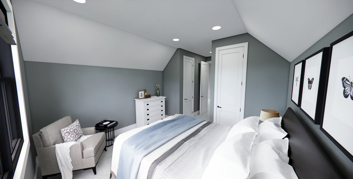 D7374-A Cedar Hollow House Bedroom 3