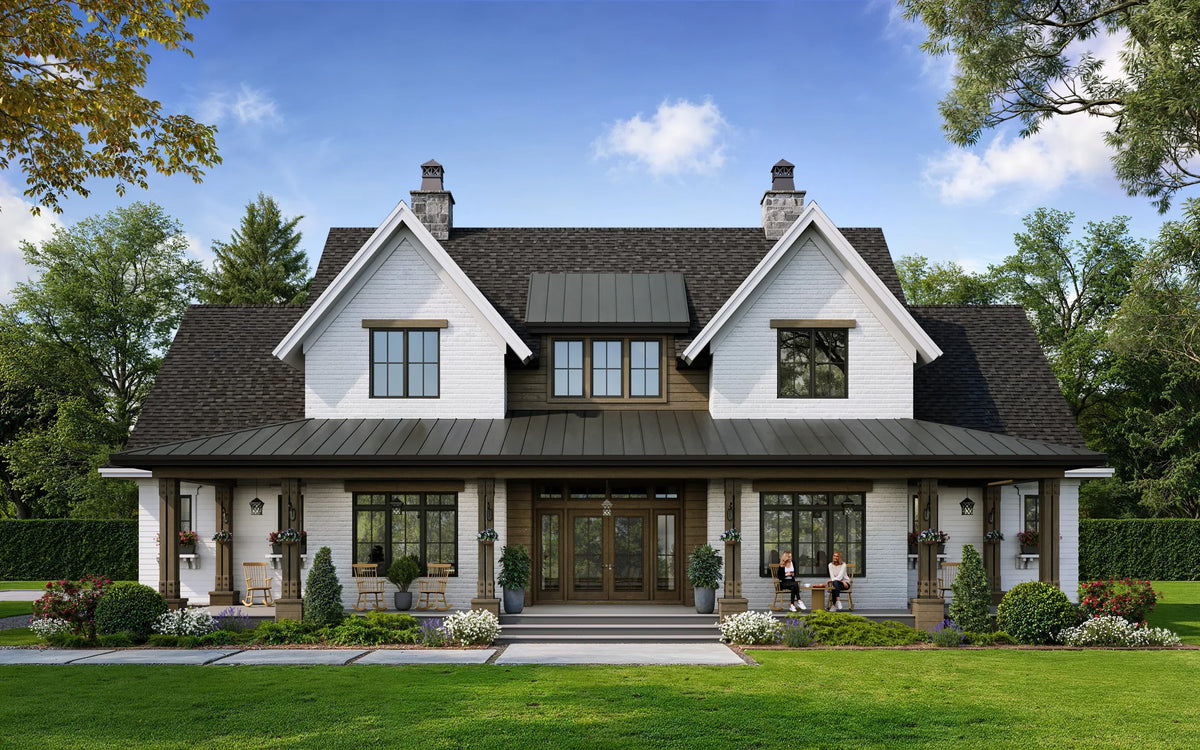 D7370-A Stone Haven House Exterior-1