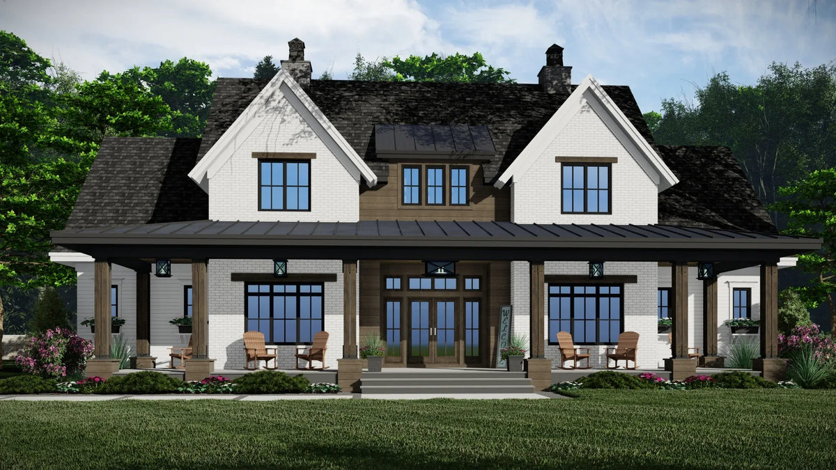 D7370-A Stone Haven House Exterior-2