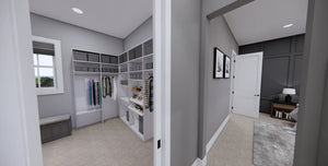 D7370-A Stone Haven House Master Walk in Closet