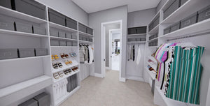 D7370-A Stone Haven House Master Walk In Closet