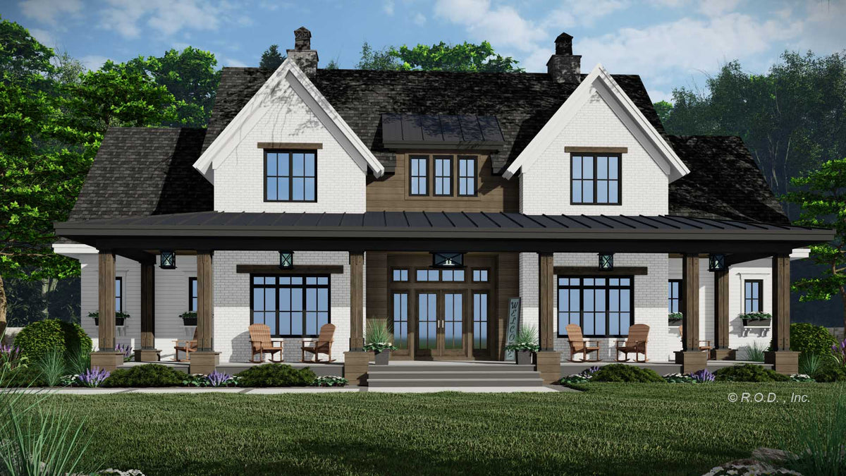 Spacious House Plan: 2,743 sq ft Family Haven