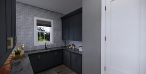 D7370-A Stone Haven House Prep Kitchen 