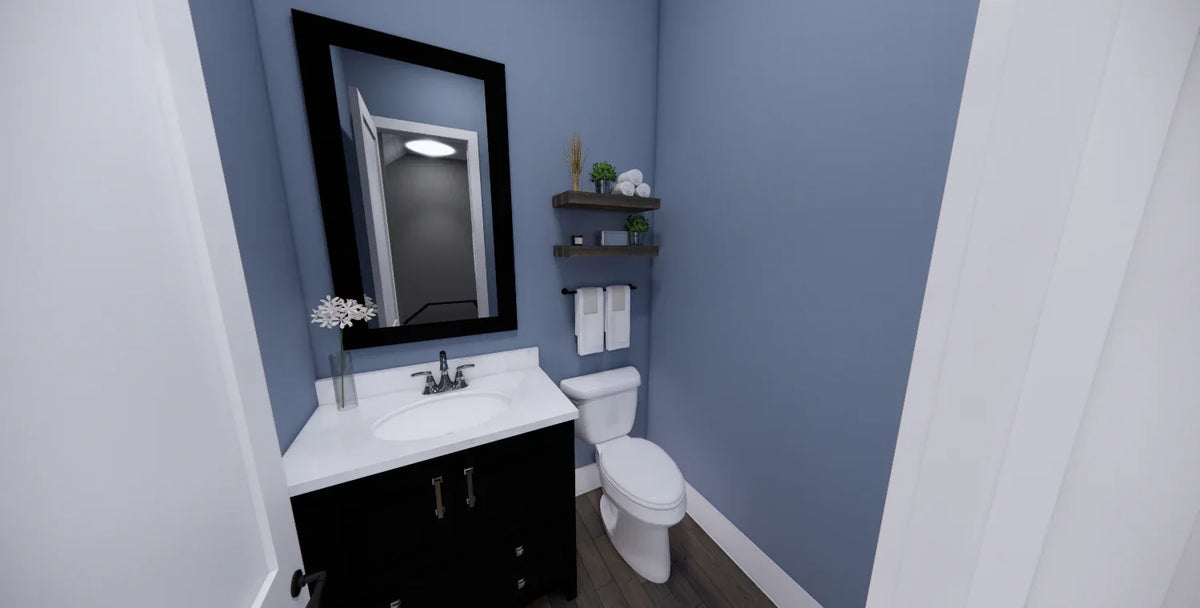 D7370-A Stone Haven House Powder Room