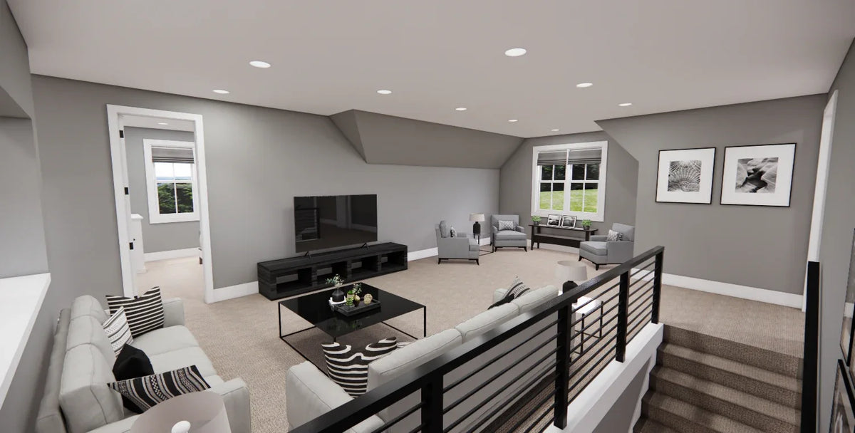 D7370-A Stone Haven House Loft