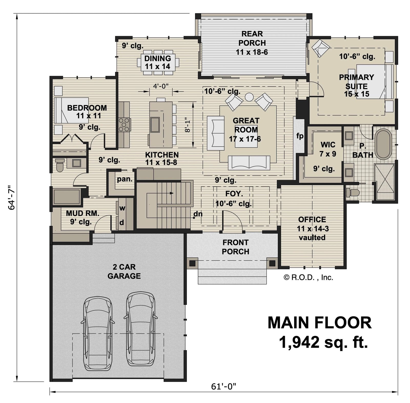 Southern Comfort House Plan - Archival Designs House Plans