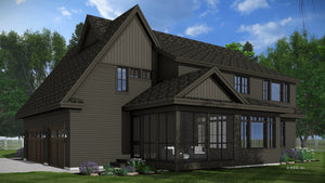 D7342-A The Raven House Exterior-3