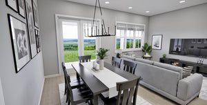 D7363-A Calhoun Falls House Dining and Living