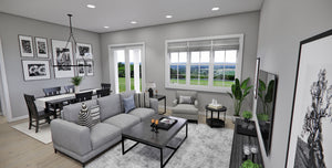 D7363-A Calhoun Falls House Living and Dining