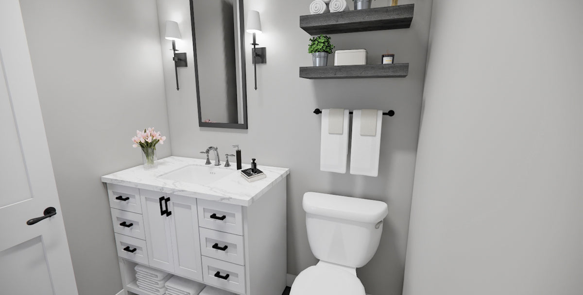 D7363-A Calhoun Falls House Powder Room