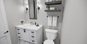 D7363-A Calhoun Falls House Powder Room