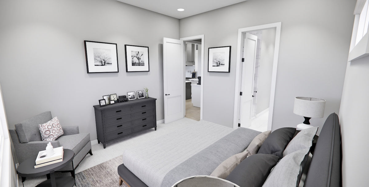 D7363-A Calhoun Falls House Master Bedroom