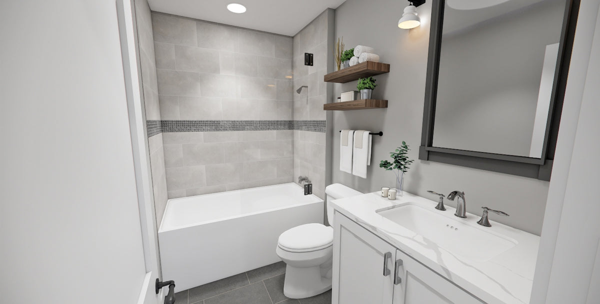 D7363-A Calhoun Falls House Bedroom 1 Bath