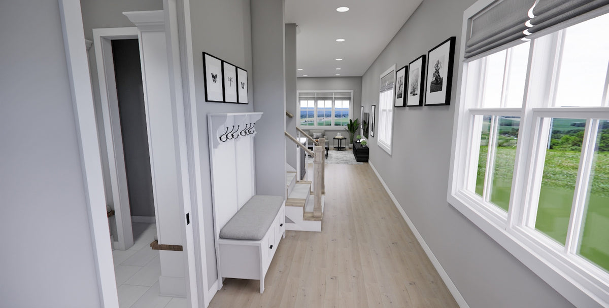 D7363-A Calhoun Falls House Foyer