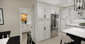 D7343-A Woodford House Kitchen and Pantry