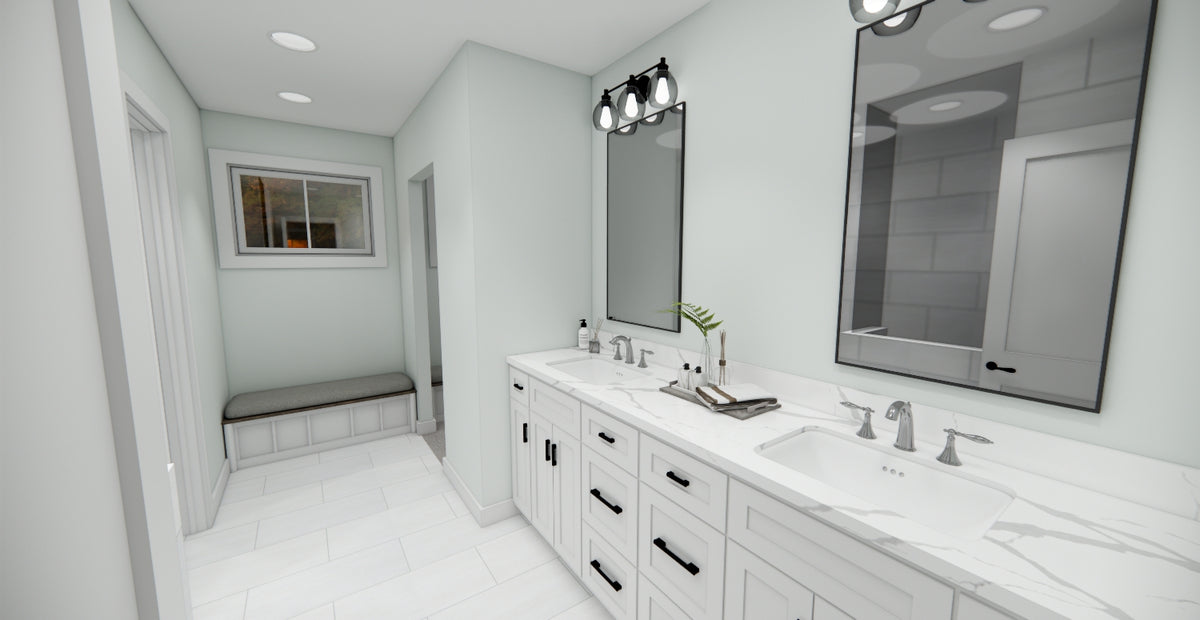 D7343-A Woodford House Master Bathroom