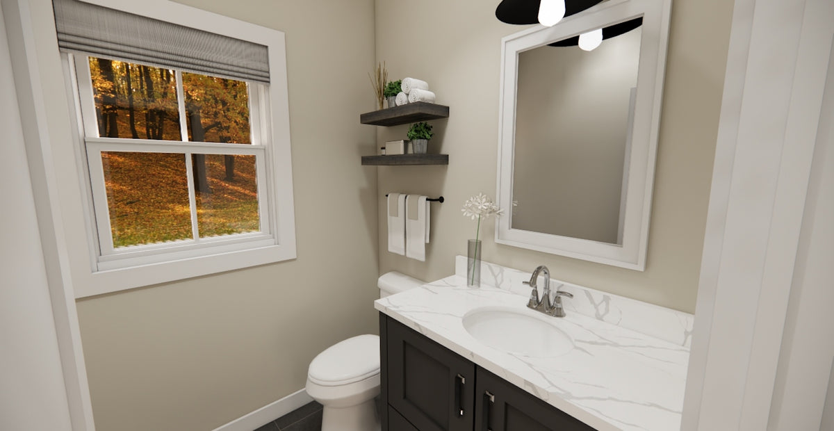 D7354-A Harlington House Powder Room