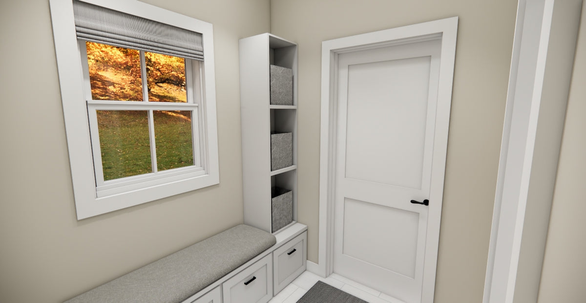 D7354-A Harlington House Mudroom