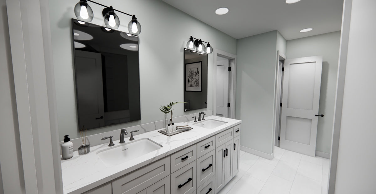 D7354-A Harlington House Master Bathroom Vanity
