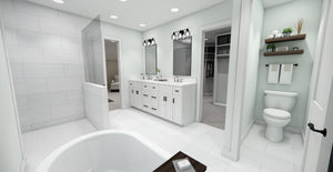 D7354-A Harlington House Master Bath