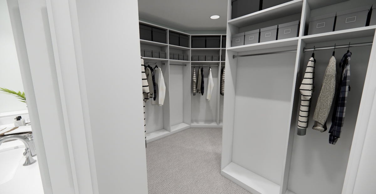 D7354-A Harlington House Walk in Closet