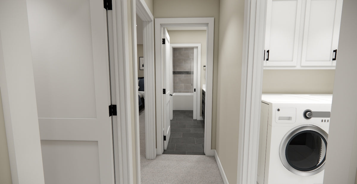 D7354-A Harlington House Hallway