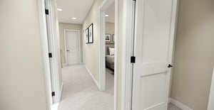 Beautiful 4-Bedroom Two-Story Home Plan with Upstairs Bedrooms and Open Layout