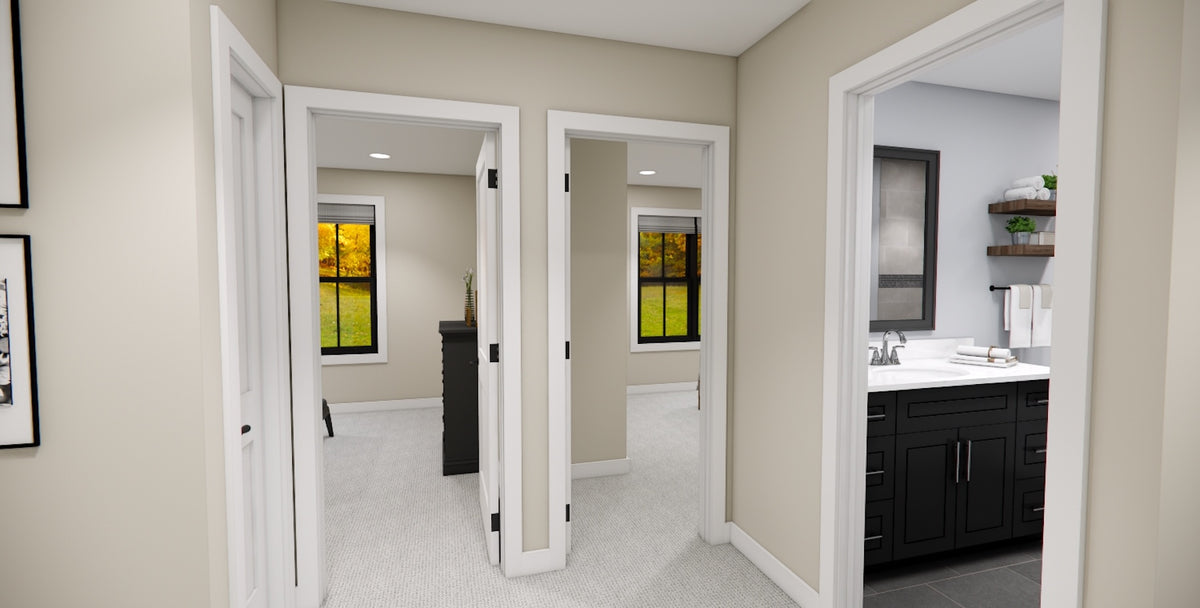 D7361-A Ridgewood House Second Floor