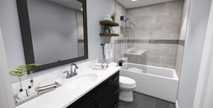 D7361-A Ridgewood House Second Floor Bath